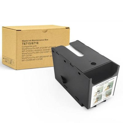 INK+ T6715 T6716 Maintenance Box for Workforce Pro WF-3820 WF-4820 EC-4020 WF-48