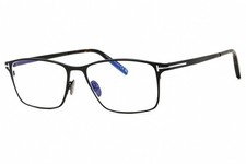 New Tom Ford FT TF5935-B 009 Rectangle Gunmetal 54 mm Men's Eyeglasses Frame