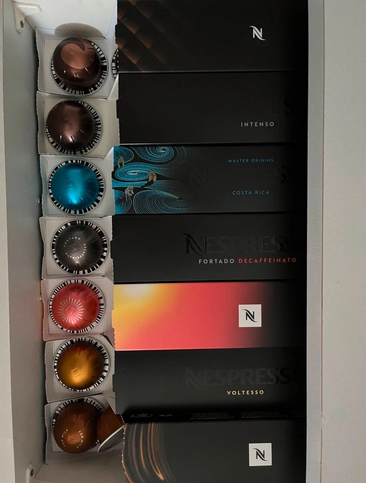 De'Longhi Nespresso VertuoNext mit Milchaufschäumer + Kapseln Weiß TOP AKTION! - Bild 4 von 4