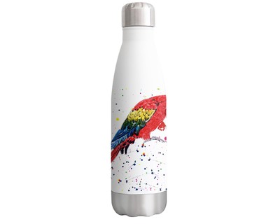 Papagei Ara Vogel Tiere Flasche doppelwandig isoliert Edelstahl 500ml