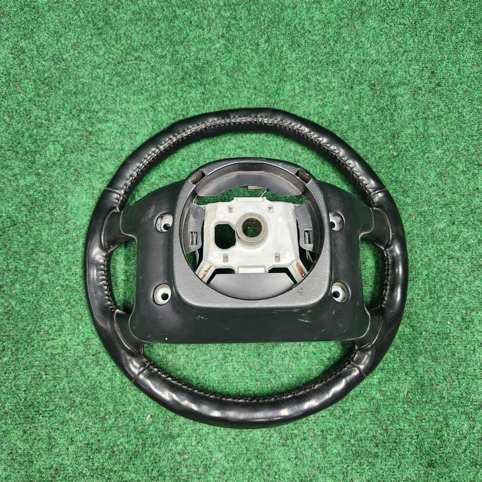 92 93 94 95 96 Volante Ford F150 F250 F350 cuero negro OEM Foto 4 de 4