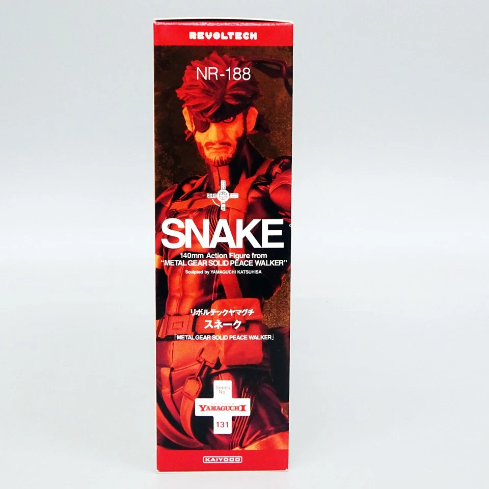 Revoltech Yamaguchi No.131 Metal Gear Solid Peace Walker SNAKE Figure NEW - Image 3 of 4
