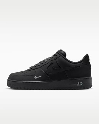 Nike Air Force 1 '07 LV8 Herrenschuhe in Schwarz/Cool Grey