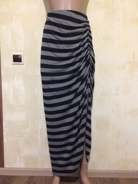 Women Fabi Skirt Grey Knit 44 / XXL / 52