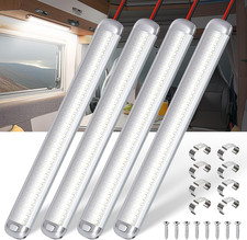 12V LED Interior Light Bar, 120Leds 1500LM 8W, DC 12V Volt Led Strip Lights with