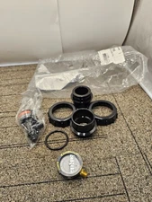 Pentair 178708 Parts Clean & Clear Plus Unions And Pressure Gauge Black Pool