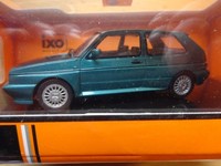 Vw Golf Rallye G60 1990 GrüN Modelauto Ca.11Cm *Neu* Freilauf 1:43