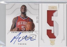 2012 National Treasures Jersey Number Prime 9/25 Arnett Moultrie #177 Auto 04dh