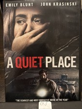 A Quiet Place 2018 DVD - Emily Blunt, John Krasinski, Scifi/Horror. G3