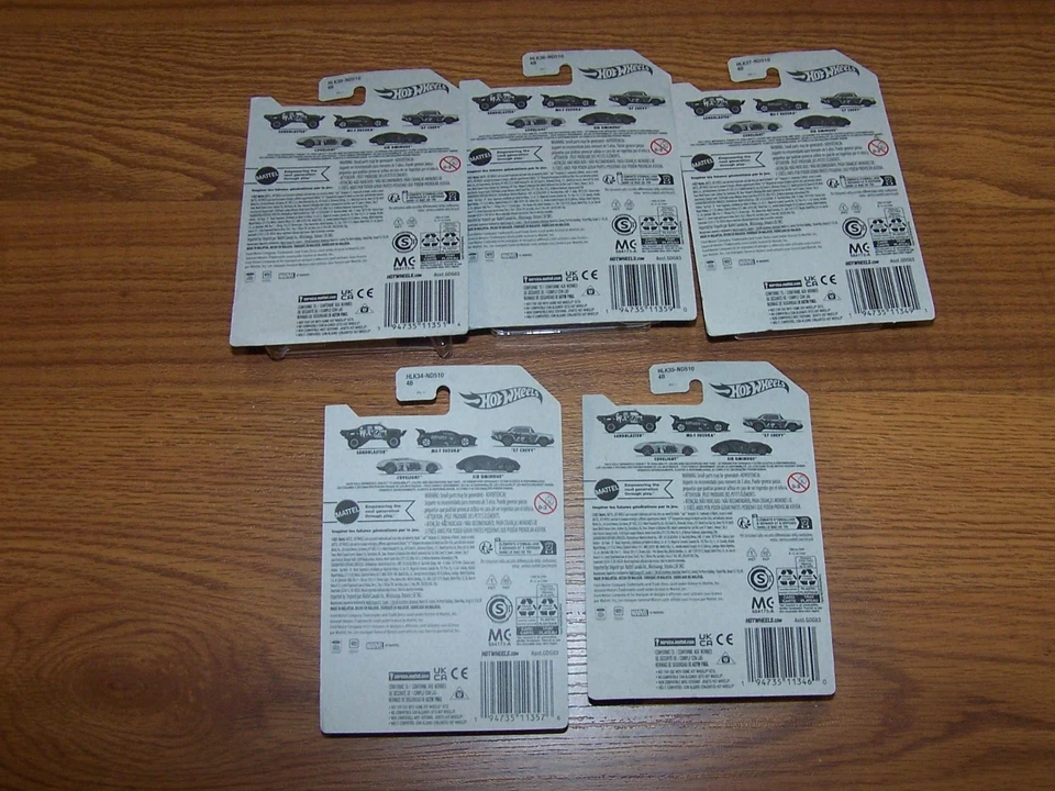 Hot Wheels Marvel X-Men Complete Set Of 5 Walmart Exclusive - Image 2 of 4