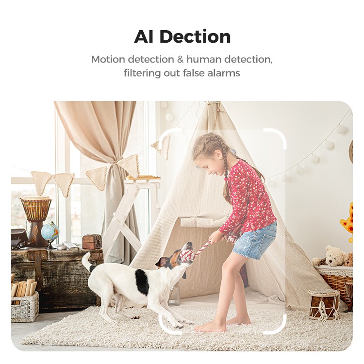 ARPHA 2K Wireless Solar Power Wi-Fi Outdoor Security Camera System 128GB TF Card