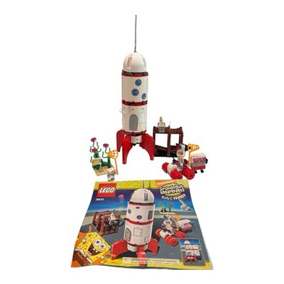Spongebob Squarepants LEGO Set #3831 Rocket Ride 100% Complete W Instructions