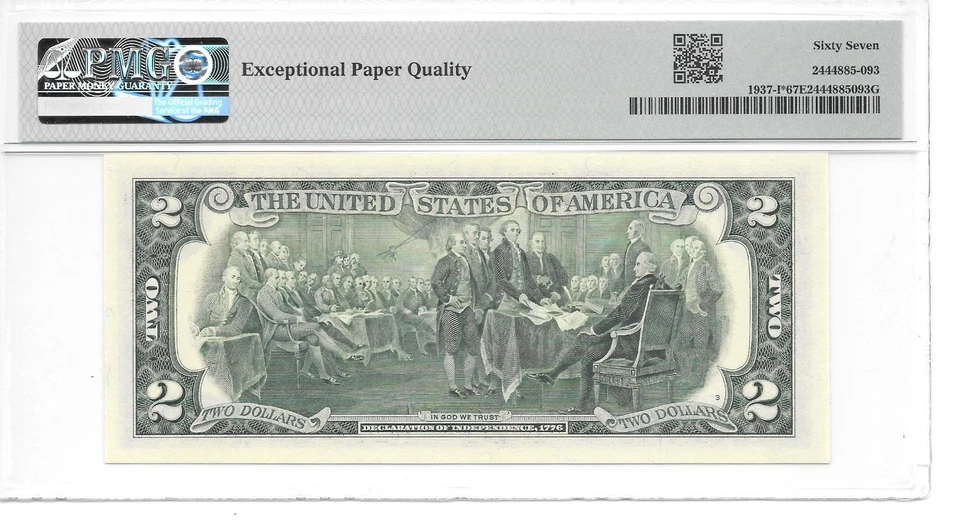 2003* Minneapolis Star $2 FRN (I* Block) PMG 67 EPQ Superb Gem Uncirculated - Image 2 of 4