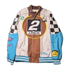 Travis Scott Cactus Jack Headgear Classic Racing Jacket Size L New With Tags