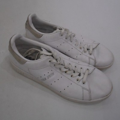 Adidas Stan Smith Turnschuhe weiß Leder Herren UK 10 BESCHREIBUNG LESEN kostenlos UK P+P