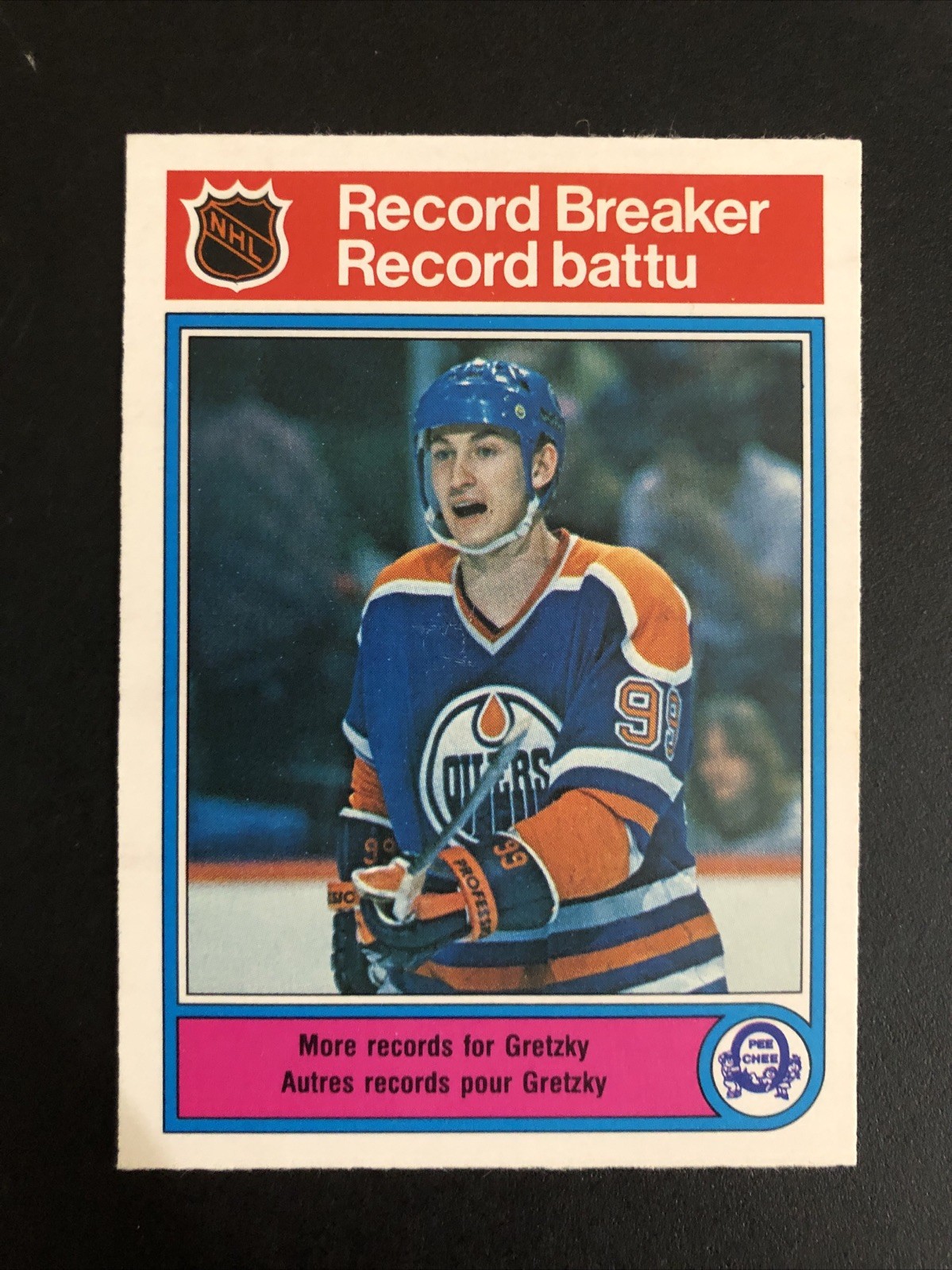 1982-83 O-Pee-Chee OPC #1 Wayne Gretzky Record Breaker HOF Edmonton Oilers MINT