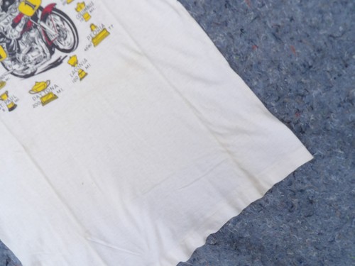 ¿Vintage años 60? Camiseta Harley Davidson Racing Champion, distribuidor Belmont St. Paul - Imagen 15 de 24