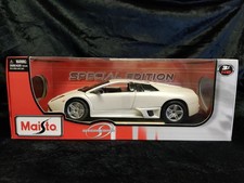 RARE! Maisto Alfa White Lamborghini Murielago LP640  1/18 Special Edition
