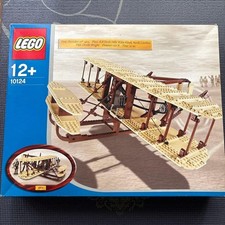 LEGO Sculptures Wright Flyer 10124 In 2003 New Retired Sealed Inner Bags