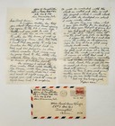 1951 antique COL D KINZIE japan APO FEC korean war LETTER LOT map torrington ct — photo 8