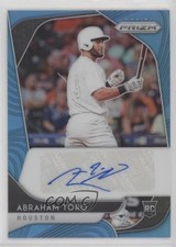 2020 Panini Prizm Rookie Mega Box Carolina Blue 8/50 Abraham Toro Auto nd3