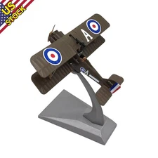 1/72 Alloy WWI British SE.5A Fighter Model Military Jet Aircraft Model Toy
