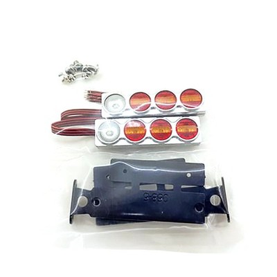 Degree Tail Lamp Taillight For RC 1/14  1851 3363 56352 TAMIYA Tractor Truck