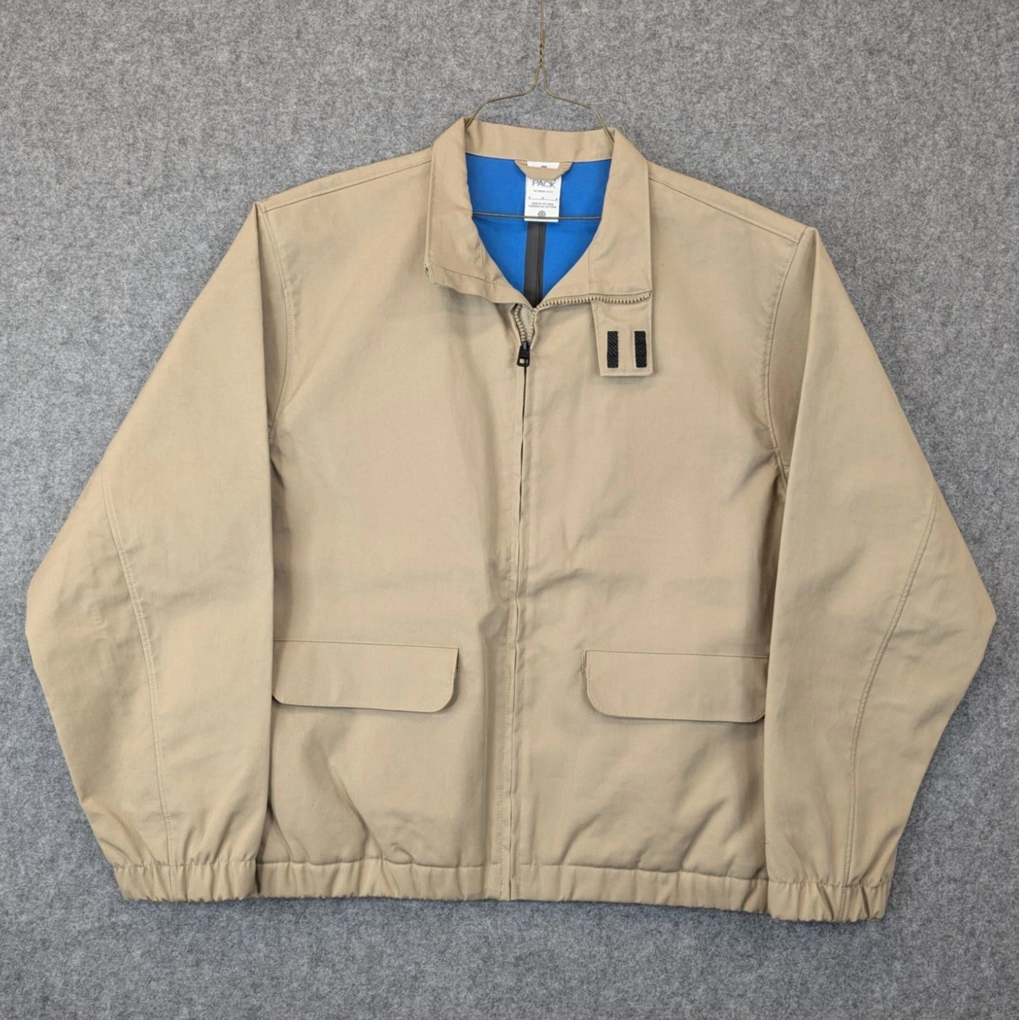 Nike Sportswear Tech Pack Storm Loose FIT Cotton Jacket Mens Medium Tan NWT