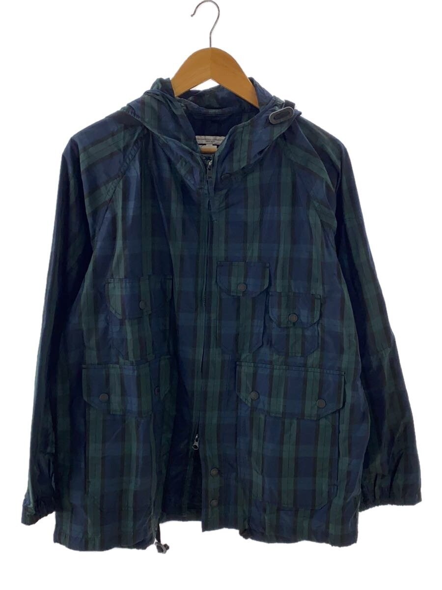 Engineered Garments Jacket S Polyester GRN Check … - image 1
