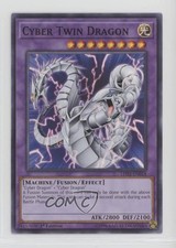 Cyber Twin Dragon 1st Ed. YuGiOh Legendary Duelists: White Abyss #LED3-EN018