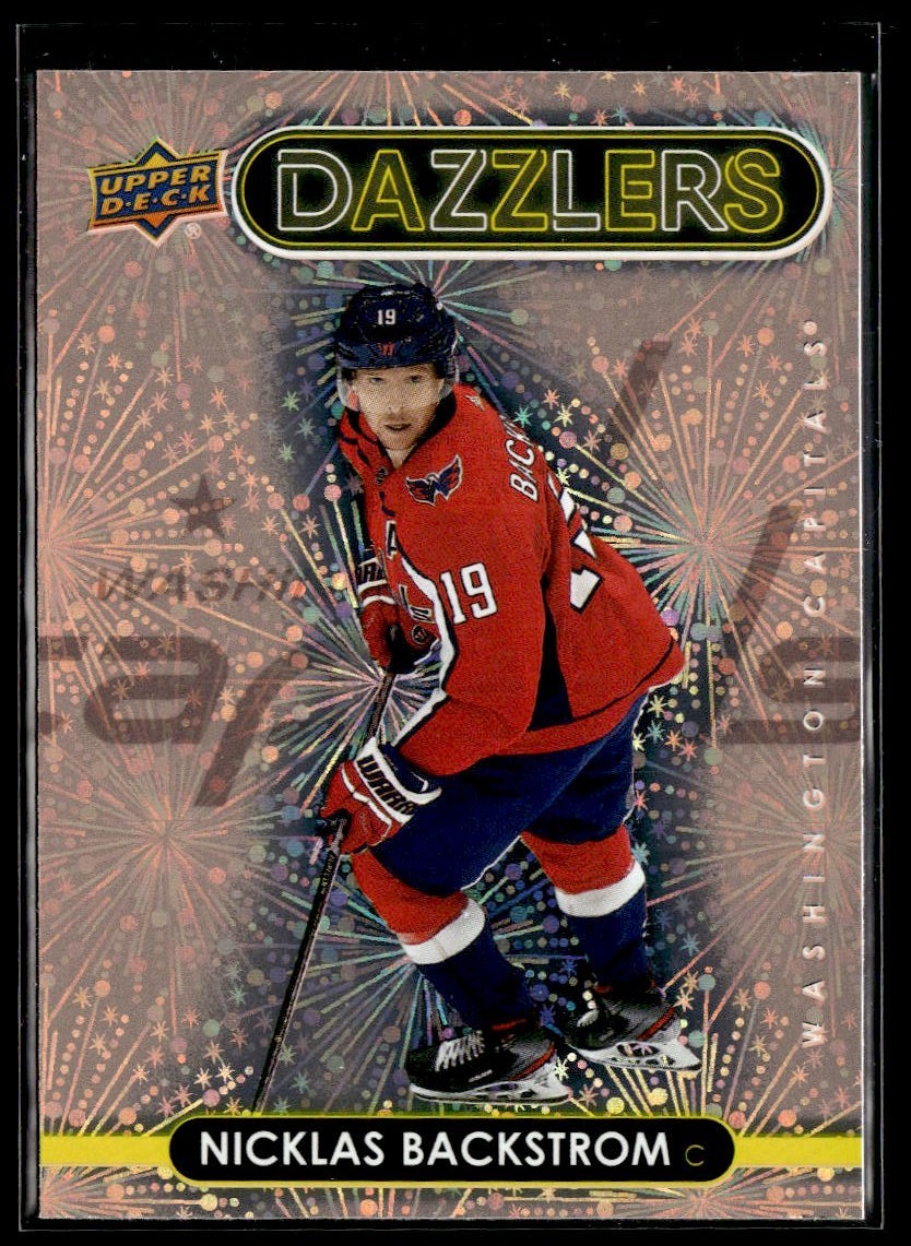 2021-22 Upper Deck Extended Series Dazzlers Orange #DZ-147 Nicklas Backstrom