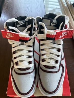 Nike Vandal High Grey/Black/Red Men's Athletic High Top Sneaker 621187-003