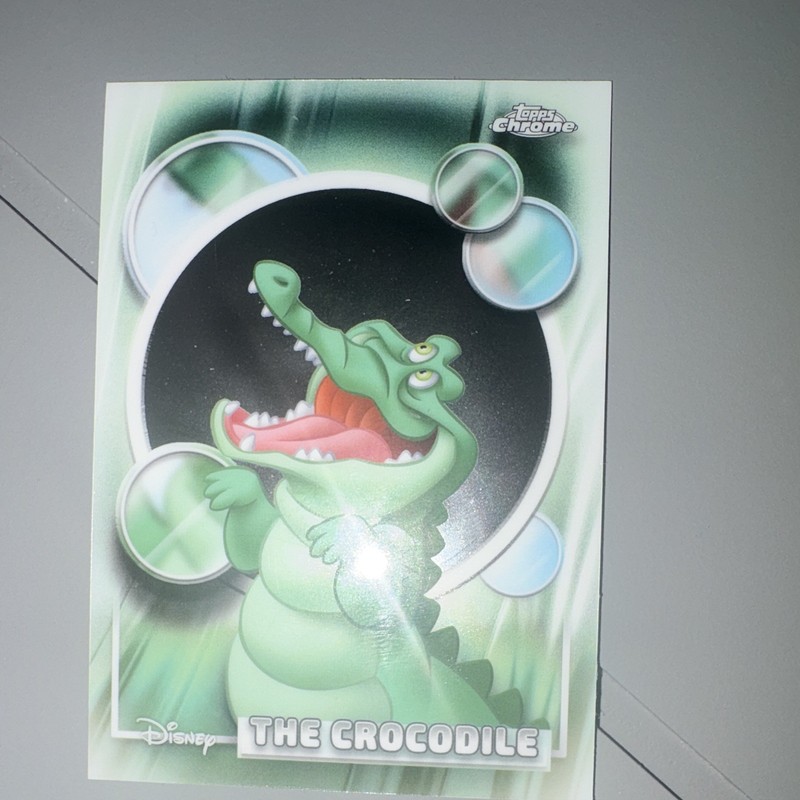 Topps Topps Chrome Disney Peter Pan The Crocodile #167 Non-Sport Trading Card