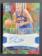 Nicolas Batum 2023-24 Panini Spectra Catalysts Meta Auto /25 #CS-NBT