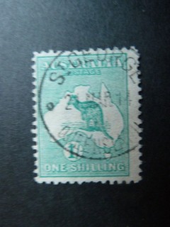 AUSTRALIA PREDECIMAL 1st/WMK VARIETY POSTMARK QLD. FINE USED ROO