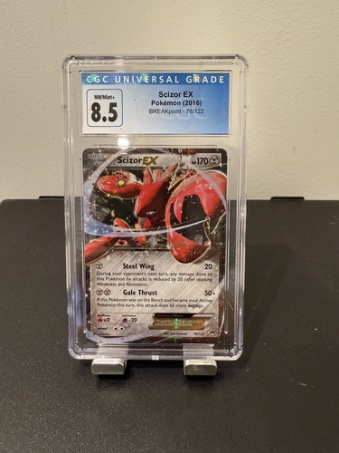 Scizor-EX graded CGC 8.5 for sale on eBay