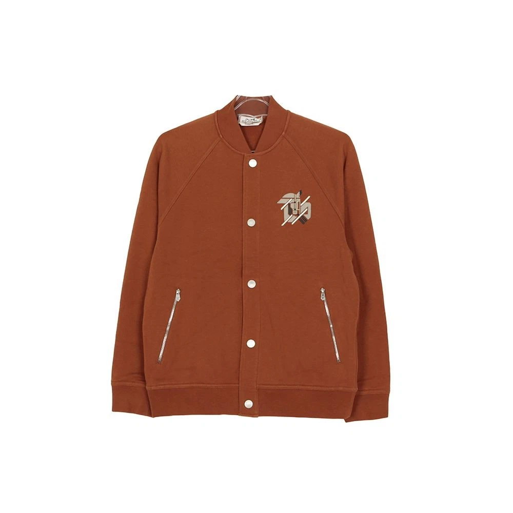 HERMÈS Giacca Hermes Jeu d'Address Patch Varsity XS 115936001
