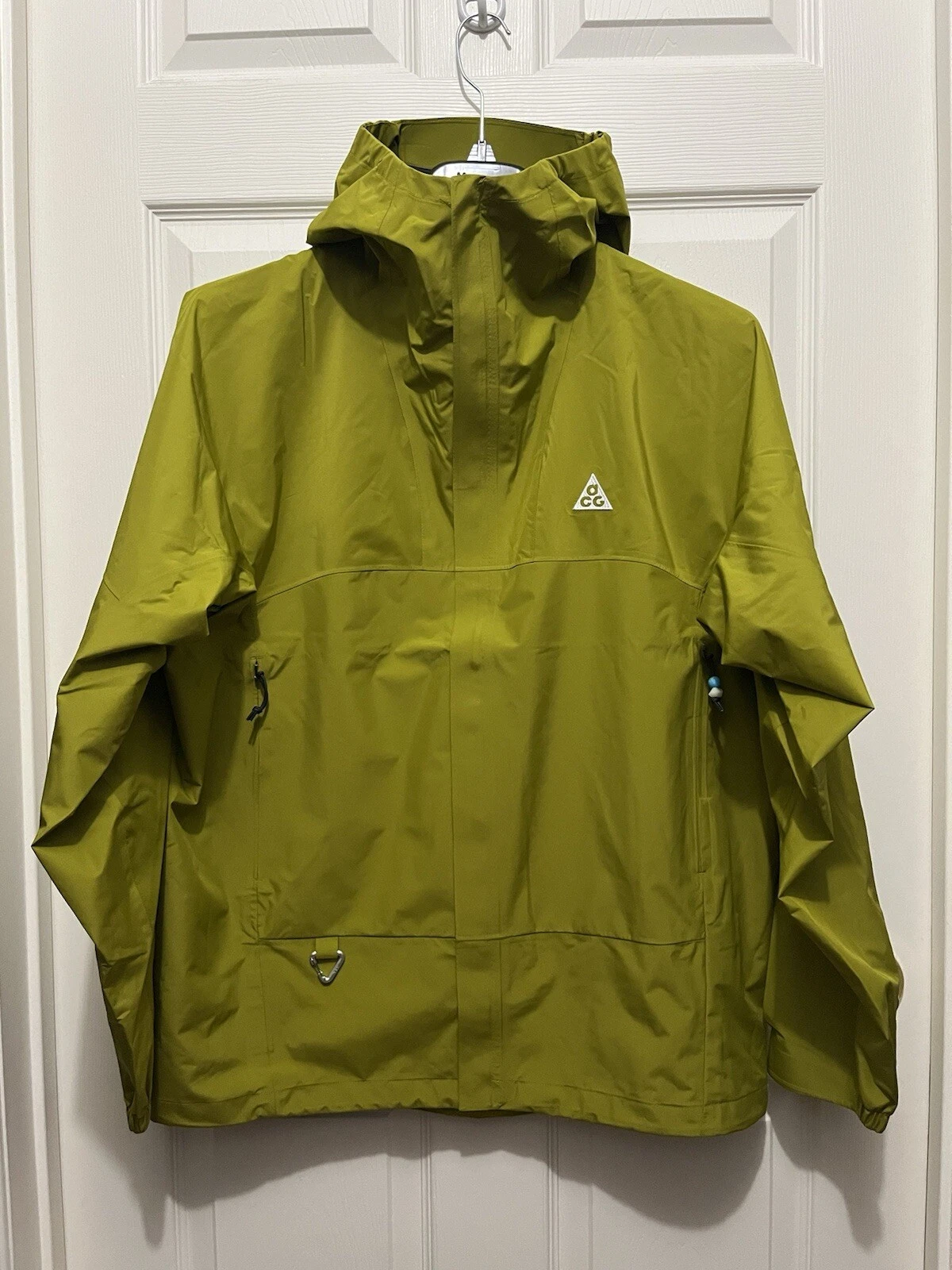 Nike ACG Storm-Fit Cascade Rains Full-Zip Up Jacket Moss Size Medium DV9415-390