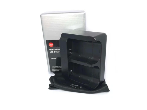 Genuine Leica USB-C Dual Charger BC-SCL6 for  SL2 SL2-S SL3 SL3-S Q2 Q3  #16059