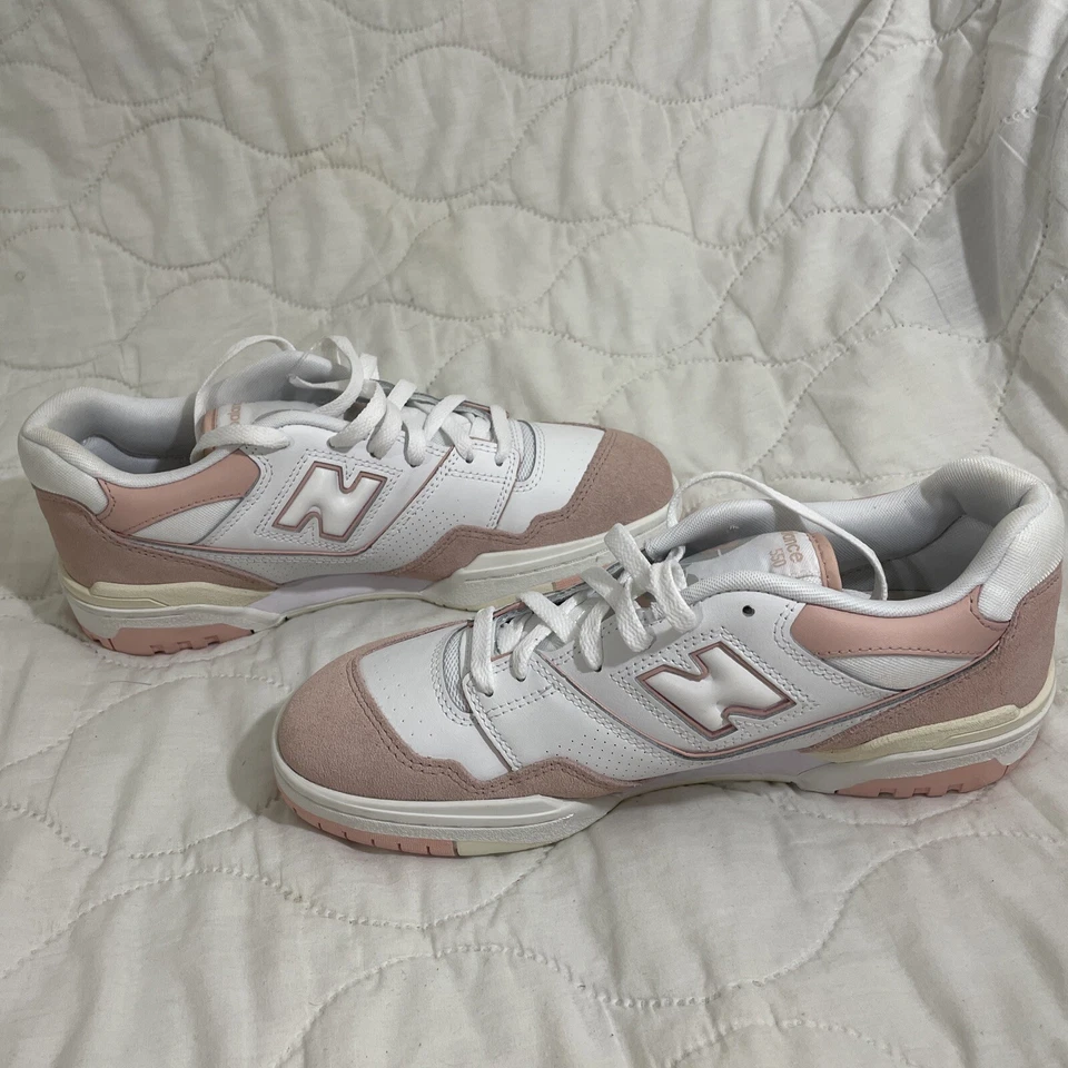 Size 10 - New Balance 550 Pink Sand White W - Image 2 of 4