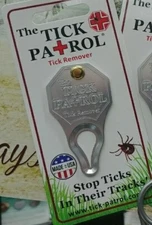  The Tick Patrol Aluminum Tick Removal Device  Model PN-91480 Assorted colors
