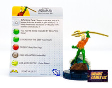 DC Heroclix Aquaman 005 w/ Card Justice League New 52 Set