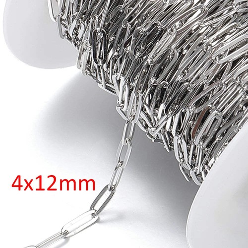 No Fade 2Meters Stainless Steel Chains for Jewelry Making DIY Necklace Bracelet - Bild 60 von 60