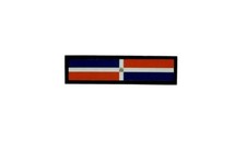 aufn&auml;her gedruckt abzeichen Aufb&uuml;gel flagge patch fahne dominikanische republik