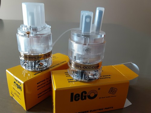 IeGO 8095-Ag Pure Silver Hi-End Power Plug and IEC Connector (10% off) - Picture 3 of 4