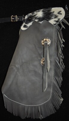 Custom Made Leather Kid's Chinks/Kid's Chaps/Quick Ship Made in USA