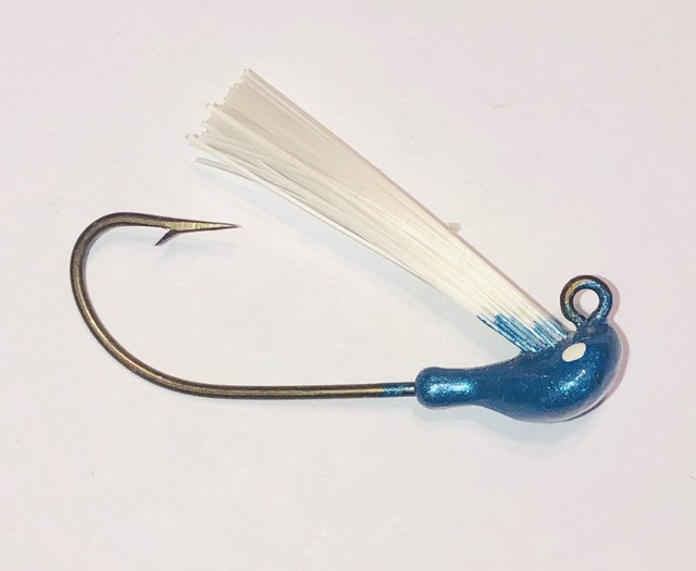 5ct Arky Weedless Bass Jig Head 1/4oz 1/0 Blue Red Green Crawdad eBay
