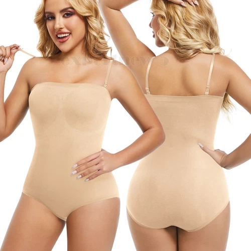Bauchkontrolle Bodysuit Slip Sculpting Shaper Tank Top Bodys Snatched Waist - Bild 61 von 66