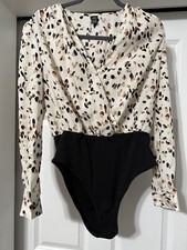 Large Women  s Long Sleeve Bodysuit