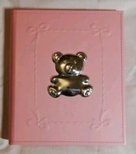 Album porta foto da battesimo rosa